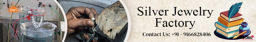 Silver Jewelry Factory in India